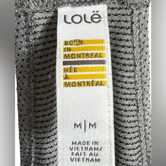 LOLE Women’s Neutral Racerback Performance Mesh Tank Size M - Picture 3 of 3